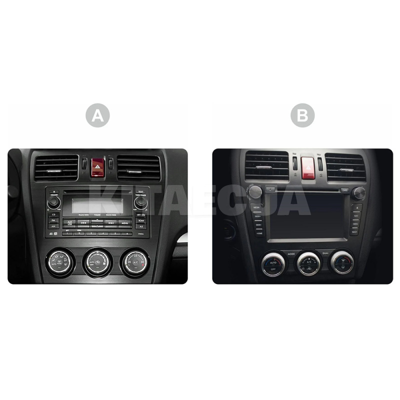 Штатна магнітола E9232 2+32 Gb 9" Subaru Forester 4 SJ 2012-2015 SIGMA4car (42132) - 2