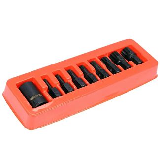Набор бит ударных 1/2" SPLINE M6-М18 9 предметов YATO