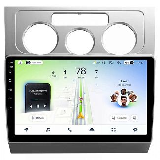 Штатная магнитола CC4L 4+64 Gb 10" Volkswagen Touran 1 2003-2010 (F1) Silver Teyes