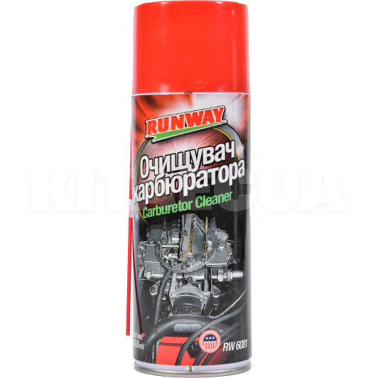 Очиститель карбюратора 450мл Carburetor Cleaner RUNWAY (RW6081)