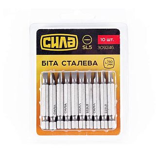 Бита SL5x50 мм 10 шт. СИЛА
