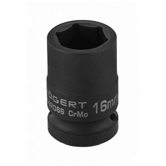Головка ударна 6-гранна 16 мм 1/2" HOGERT