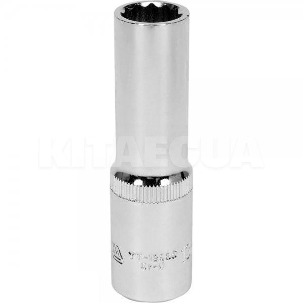 Головка торцева 12-гранна подовжена 13 мм 1/2" 77 мм YATO (YT-12935)