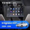 Штатна магнітола X1 2+32Gb 10" Geely Emgrand EC7 1 2009-2016 Teyes (26797)