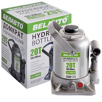 Домкрат гідравлічний пляшковий до 20т (190мм-350мм) BELAUTO