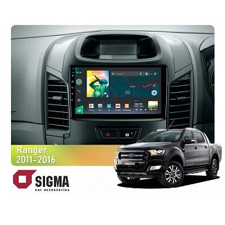 Штатная магнитола X9232 2+32 Gb 9" Ford Ranger 2011-2016 (F2) SIGMA4car