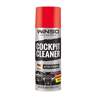 Полироль для пластика "клубника" 200мл Cockpit Cleaner Winso