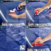 Цветной полироль c воском синий 500мл Polish&Wax Color NanoPro Sonax (296200)