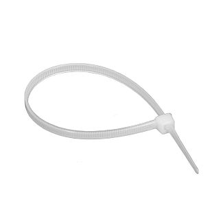 Білі стяжки пластикові 4.6 х 200 мм 100 шт. APRO