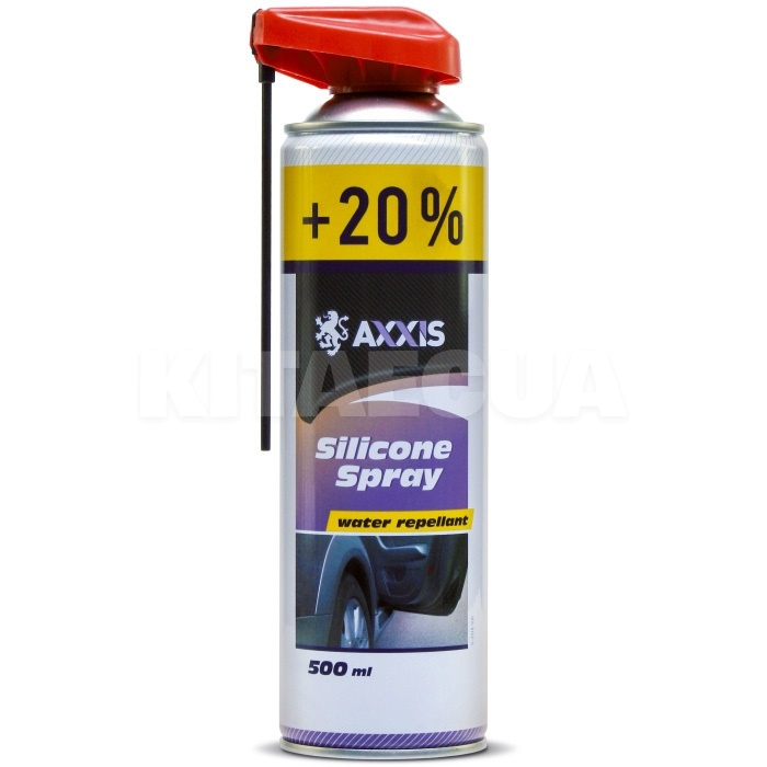 Смазка силиконовая 500мл Silicone Spray +20% AXXIS (G-2018-500)