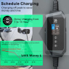 Зарядка для електромобіля 7.4 кВт 32А 1-фаза Type Tesla (американське авто) Midway Pro Wi-Fi EVSOW на TESLA Model Y (EW-7TT-MP)