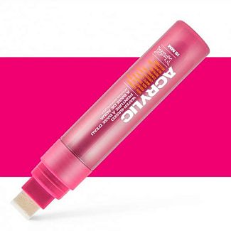 Маркер акриловый 15мм Shock Pink MONTANA