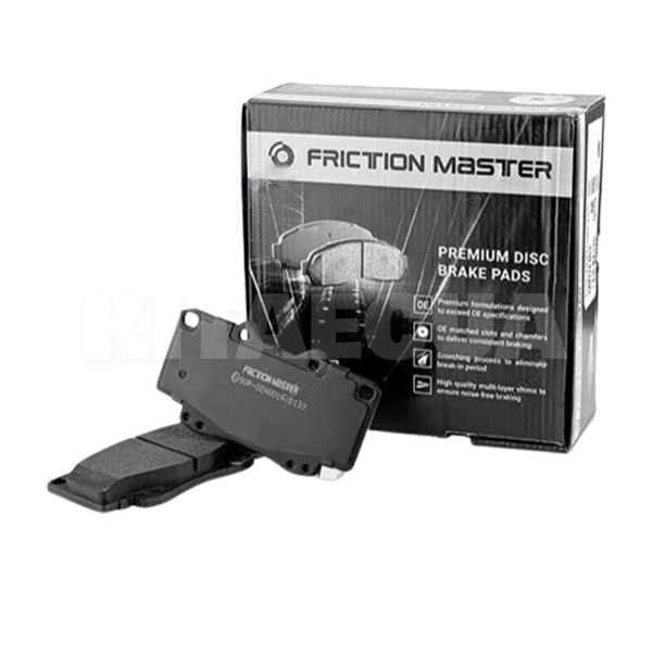 Колодки тормозные передние FRICTION MASTER на NISSAN LEAF ZE1 (D4060-5SA0A)