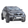 Кенгурятник WT006 Kia Sportage 2010-2015 нержавеющая сталь CAN (dd22512)