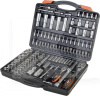 Набор насадок торцевых CrV с трещётками 1/4'', 1/2'' 111 шт. в кейсе MIOL (58-099)