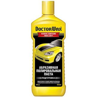 Полировочная паста абразивная 300мл Wax Rubbing Compound Heavy Duty DoctorWax