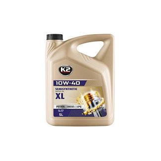 Масло моторне Напівсинтетичне XL SL/CF 10W-40 5л K2