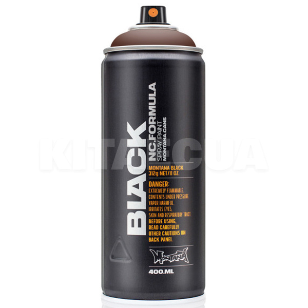 Фарба декоративна нітро-комбі 400мл 8070 "Ява" коричнева матова Black MONTANA (264191-MONTANA)