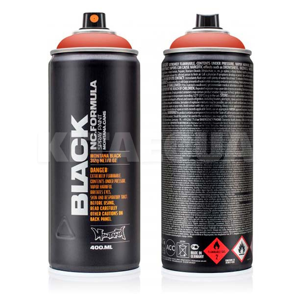 Краска 400мл матовая BLK 8240 Falling MONTANA (352171-MONTANA) - 2