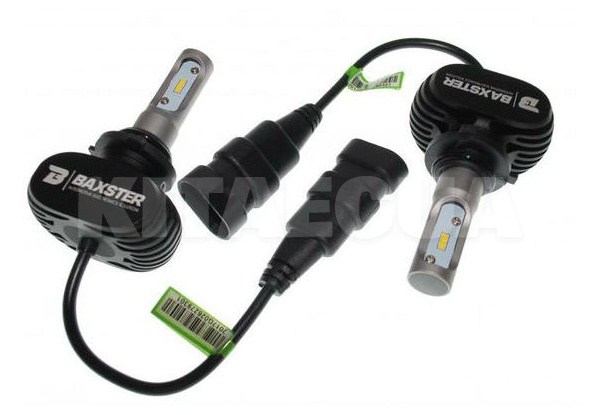 LED лампа для авто HB4 P22d 50W 5000K (комплект) BAXSTER (00-00007296)