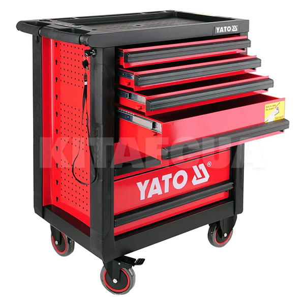 Візок для інструменту 958x766x465 мм (6 секцій) YATO (YT-0902) - 2