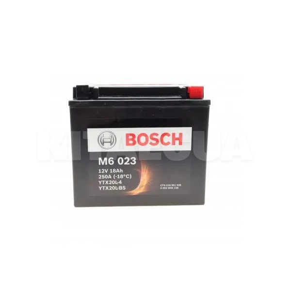 Мото аккумулятор FA 107 18Ач 310А "+" справа Bosch (0986FA1071)