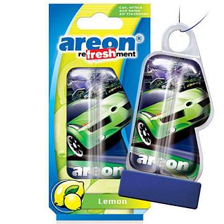 Ароматизатор рідкий лист "лимон" 8.5мл Liquid Lemon AREON