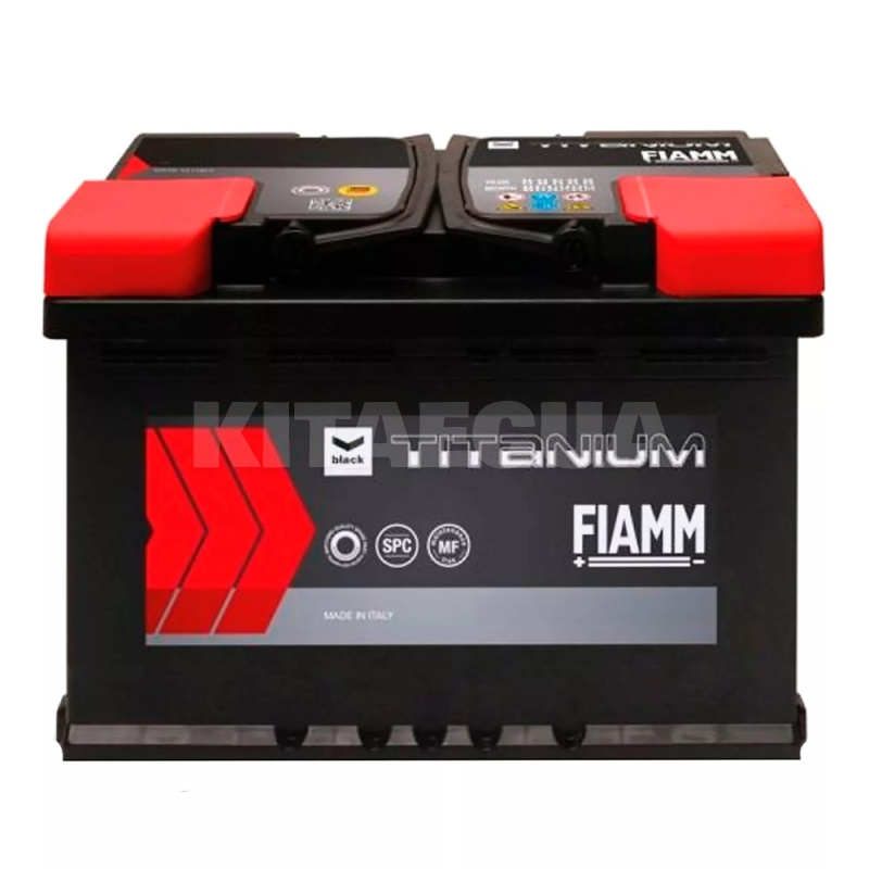 Аккумулятор автомобильный Titanium Black 66Ач 600А "+" справа FIAMM (7905182)