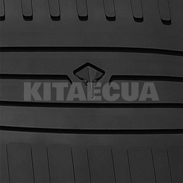 Резиновый водительский коврик Kia Sportage (QL) (2015-2021) СL клипсы Stingray (1009414 ПЛ)
