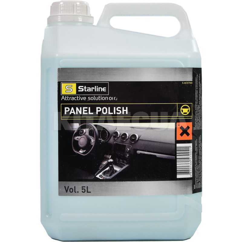 Полироль для пластика 5л Panel Polish STARLINE (ACST503)