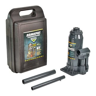 Домкрат гідравлічний пляшковий до 6т (215-400) мм) пластиковий кейс ARMER