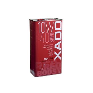 Масло моторное полусинтетическое 5л 10W-40 Red Boost XADO