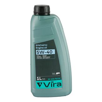 Масло моторное синтетическое 1л 5W-40 SYNTHETIC VIRA