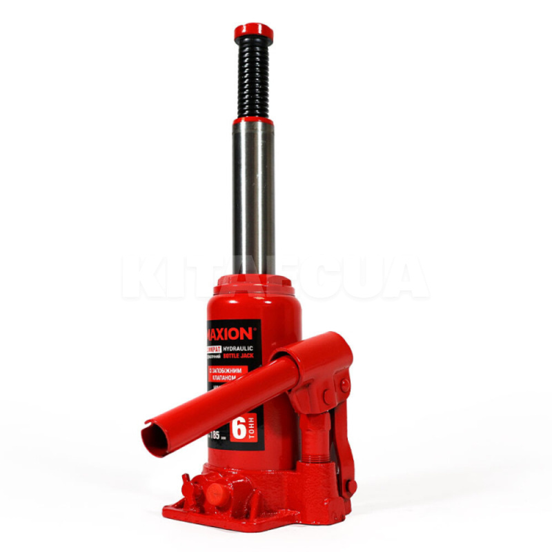 Домкрат гидравлический бутылочный до 6т (185-355 мм) с предохранительным клапаном MAXION (MXAC-ВJ6Т) - 2