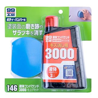 Полироль абразивная Super Liquid Compoud 3000 300мл SOFT99