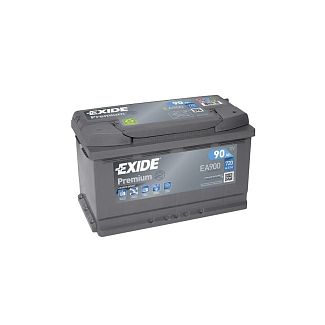 Автомобільний акумулятор 90Ач 720А "+" праворуч EXIDE