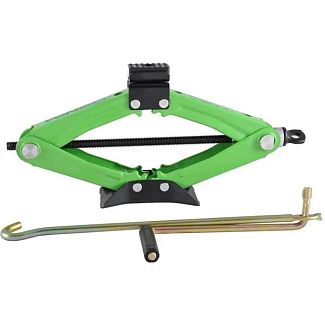 Домкрат механический ромбовидный до 1.2т (100мм-350мм) с резиновой накладкой Winso