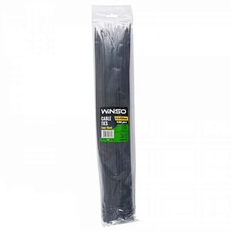 Стяжки черные пластиковые 450 х 4.8 мм 100 шт. Winso
