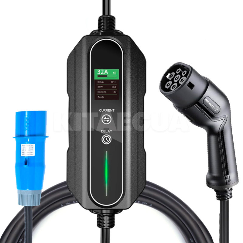 Зарядка Nissan Leaf 7.4 кВт 32А 1-фаза Type 2 (європейське авто) Medium Basic REDAUTO (RD-M-7T2)