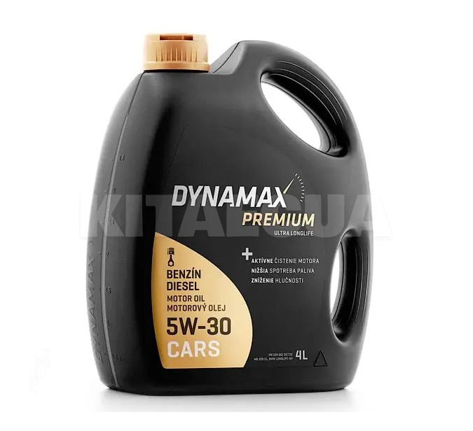 Масло моторное синтетическое 4л 5W-30 ULTRA LONGLIFE DYNAMAX (501597)