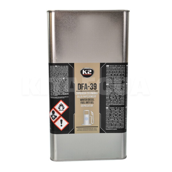 Антигель у дизпаливо 5л Turbo Turbo DFA-39 K2 (T305) - 2