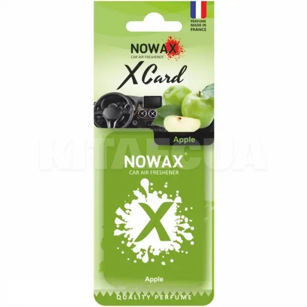 Ароматизатор "яблоко" X CARD Apple NOWAX (NX07537)
