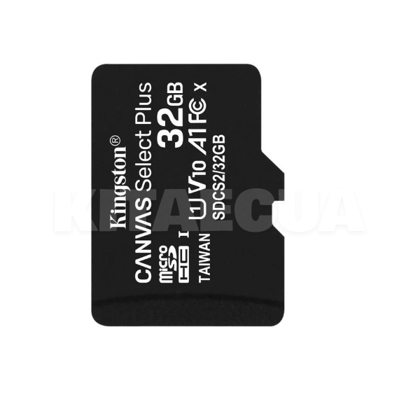 Карта памяти MicroSDHC UHS-1 32GB Class 10 Kingston (SDCS2/32GBSP)