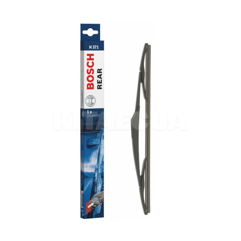Щітка склоочисника заднього скла 370мм гібридна Bosch (3 397 011 953)
