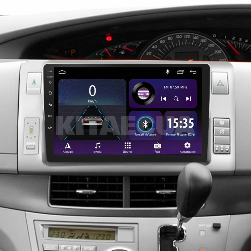 Штатна магнітола E9232 2+32 Gb 9" Toyota Previa XR50 2006-2019 SIGMA4car (42211) - 3