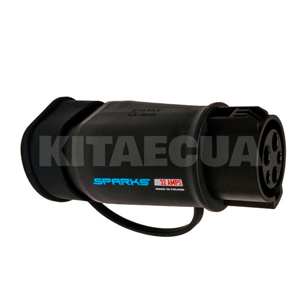 Переходник 7.4 кВт 32А 1-фаза Type 2 (станция) - Type 1 (американское авто) SPARKS (AT21-32) - 3