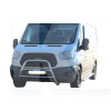 Кенгурятник WT022 Ford Transit 2014-н.в. нержавеющая сталь CAN (dd22442)
