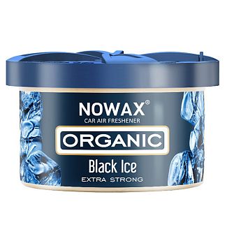 Ароматизатор "чорний лід" 40гр Organic Black Ice NOWAX