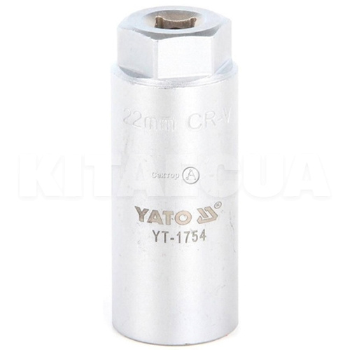 Головка для зняття датчика кисню (лямбда зонда) 22мм 3/8" YATO (YT-1754-YATO)