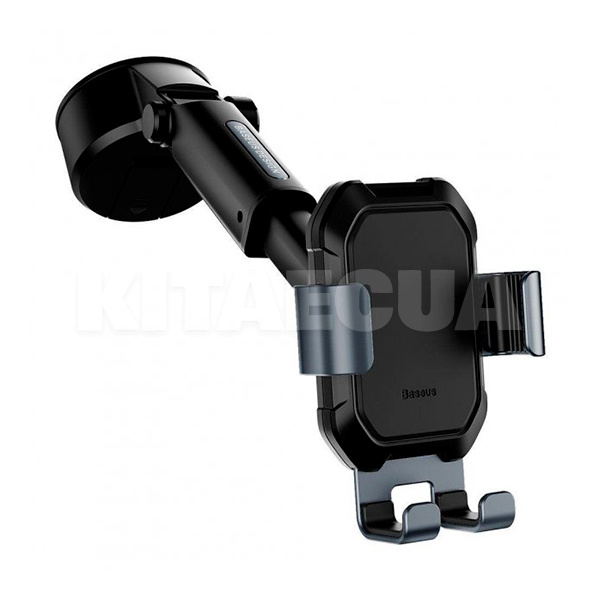 Автомобильный держатель на торпедо/стекло с зажимом black BASEUS (SUYL-TK01) - 4